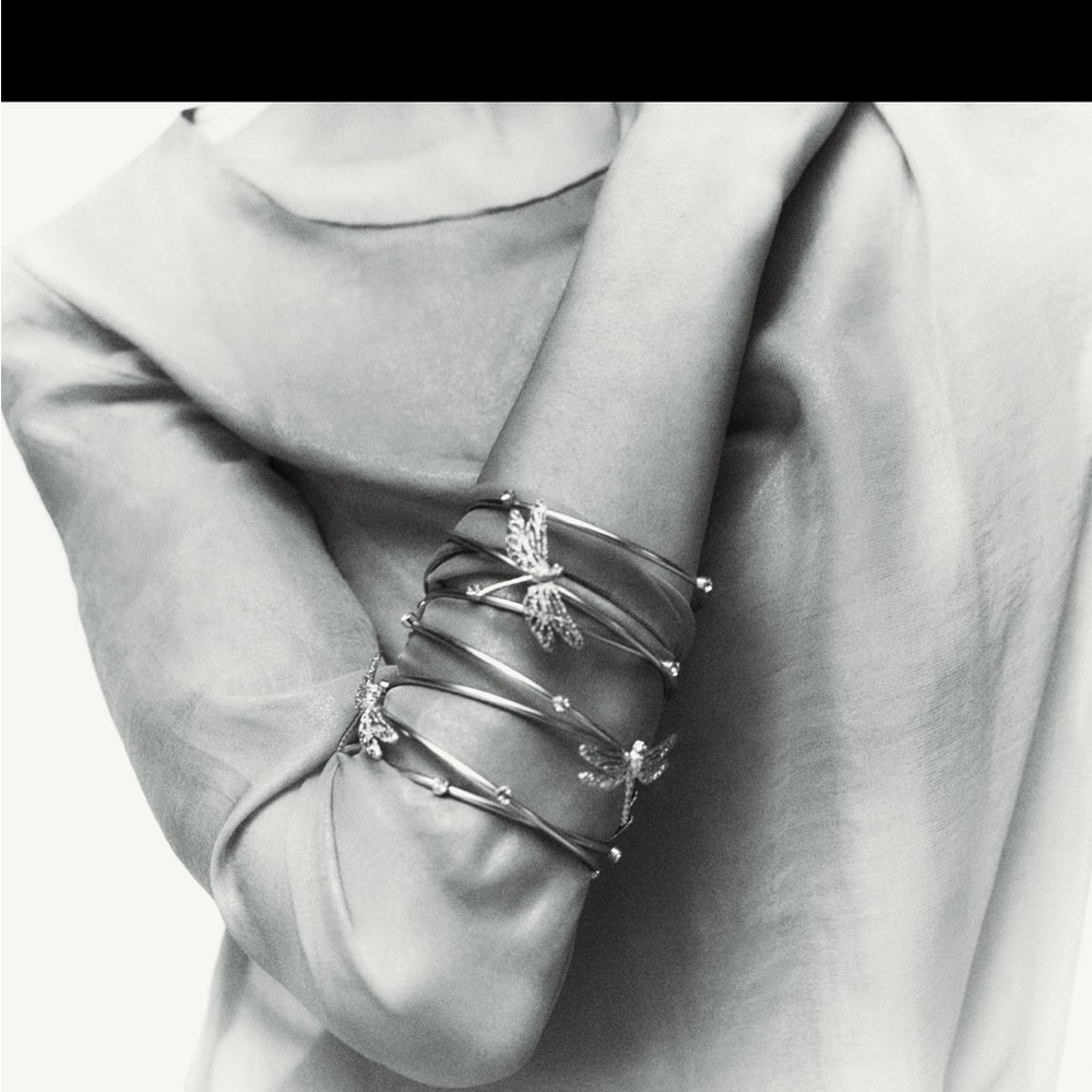 Zara golden Dragonfly bracelet